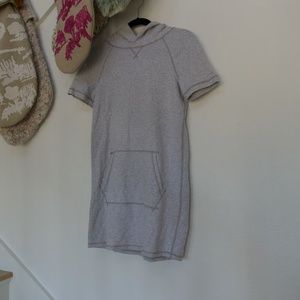 vivva By Lululemon Gray Girls Size 14 “good Feels” Hoodie Dress
